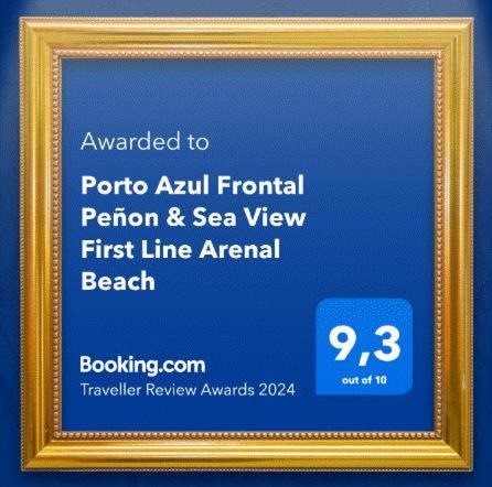 Porto Azul 10A Frontal Penon & Sea View First Line Arenal Beach Calpe Eksteriør bilde